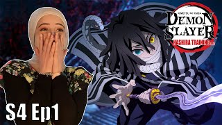 Let the training arc begin  Demon Slayer Kimetsu No Yaiba Season 4 Episode 1 Reaction [upl. by Mountfort11]