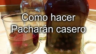 Como hacer Pacharán Casero  Receta paso a paso [upl. by Loriner]