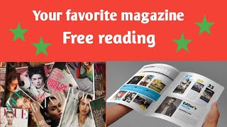 How to read free magazine online  Popular and favourite magazines reading in free of cost [upl. by Abelard]