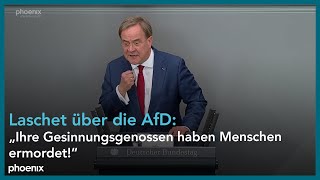 Bundestag Armin Laschet stellt sich gegen die AfD [upl. by Lancey]