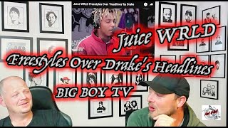 JUICE WRLD  FREESTYLES OVER HEADLINES BEAT  BIG BOY TV  REACTION [upl. by Yrrum]