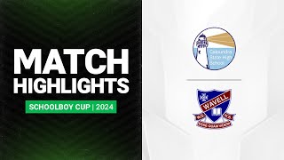 Langer Trophy 2024  Caloundra SHS v Wavell SHS  Match Highlights  Round 5 [upl. by Azilef]