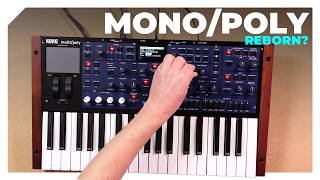 Korg MultiPoly review quotIts not a MonoPoly but its an interesting take on some of its ideasquot [upl. by Ahras]