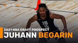 2021 NBA Draft Prospect Juhann Begarin [upl. by Kazimir]