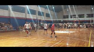 Final Masc Pelotaris vs Santa Voley Primer Set Torneo Internacional Centro Pelotaris 20102024 [upl. by Eidroj]