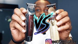 WAHL CORDLESS DETAILER LI VS BABYLISS GOLD FX TRIMMER [upl. by Stew]