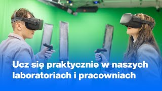 Poznaj laboratoria i pracownie Uniwersytetu WSB Merito we Wrocławiu [upl. by Lamoureux413]