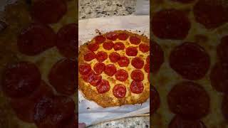 Homemade Carnivore pizza Made from scratch Chicken and eggs for the frame heavy cream for sauce [upl. by Norud]