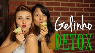 RECEITA DE GELINHOGELADINHO DETOX  Nahdicas [upl. by Adnih]