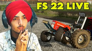 FARMING SIMULATOR 22 LIVE  sukhbhanguz [upl. by Zampardi]