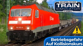 BETRIEBSGEFAHR  Auf Kollisionskurs mit dem Güterzug  TRAIN SIMULATOR CLASSIC  Koblenz – Trier [upl. by Aday]