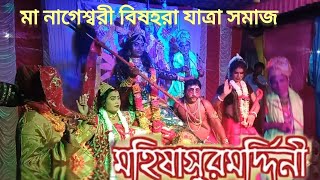 mahishasurmardiniমহিষাসুরমর্দিনীমা নাগেশ্বরী বিষহরা যাত্রা সমাজ 🙏🙏🌹🌹🌹 [upl. by Janice856]