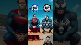 Spider Man vs Venom vs Superman The Ultimate Toy Showdown spiderman brawlstars marvel [upl. by Tammi]