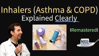 Asthma amp COPD Treatment  Pharmacology Inhaler Progression [upl. by Miguela113]