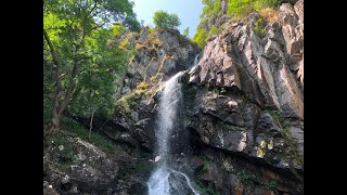 Bojanský vodopád Bulharsko  Boyana Waterfall Bulgaria  Боянски водопад България [upl. by Hawkins]