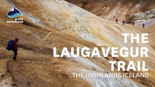 The Famous Laugavegur Trail  The Highlands Iceland [upl. by Erle]