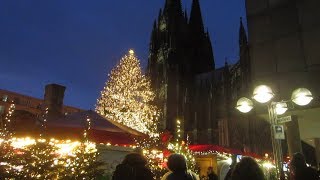 Weihnachtsmarkt Köln Dom [upl. by Weslee103]