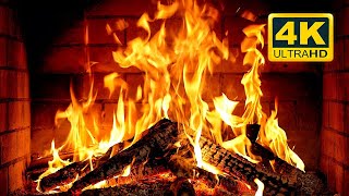 🔥 Cozy Fireplace 4K 12 HOURS Fireplace with Crackling Fire Sounds Crackling Fireplace 4K [upl. by Bouley108]