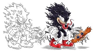 The Ultimate Showdown Sonic vs Venom [upl. by Ekalb]