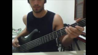 SCORPIONS Bass Cover  Borderline [upl. by Enivid991]