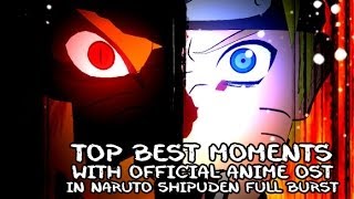 10 EPIC MOMENTS NARUTO SHIPPUDEN GAME ANIME OST [upl. by Durgy]