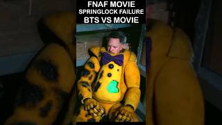 FNaF Movie SPRINGLOCKED BEHIND THE SCENES Vs MOVIE  FNAF Movie 2 LEAK [upl. by Perrine]