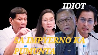 PRRD vs Hontiveros nagkainitan ng todo dalawang congressman kakasuhan [upl. by Dasya]