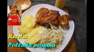 COMO HACER POLLADA PERUANA  RECETA FACIL Y CASERA [upl. by Aneehsal]