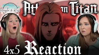 Declaration Of War  ATTACK ON TITAN  Reaction 4x5 [upl. by Tidwell]