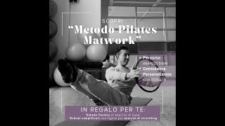 THE ORIGINAL PILATES LEZIONE 4 IL CONTROLLO [upl. by Alison]