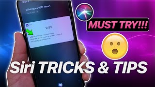 Siri Tips amp Tricks You MUST TRY [upl. by Relyat]