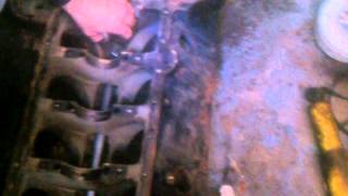 57L Chevrolet Cam Bearing Removal [upl. by Abehs]