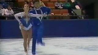 Mishkutenok amp Dmitriev URS  1989 Skate America Pairs Free Skate [upl. by Whit]