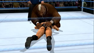 Smackdown Vs Raw 2007  Viscera Vs All Divas [upl. by Sayed]