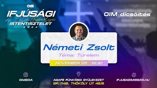 A Lélek gyümölcsei Türelem  Németi Zsolt [upl. by Shlomo]