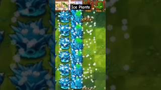 Ice plants Formation ini Plants vs Zombies Fusion shorts pvzfusion plantsvszombies iceplant [upl. by Arat]