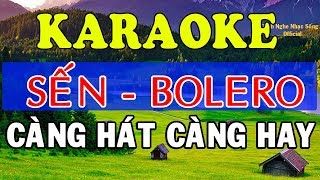 KARAOKE Liên Khúc Karaoke Sến  Bolero  Trữ Tình Cực Hay  Nhạc Sống Karaoke [upl. by Lilaj]