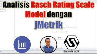 Analisis Rasch Rating Scale Model dengan jmetrik [upl. by Eux488]