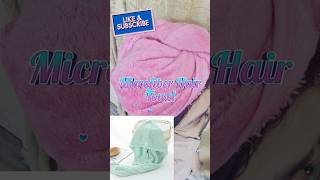 চুল শুকনো করা Microfiber Hair Towel shorts haircare hairtowel flipkart hacks bengali [upl. by Swayder893]