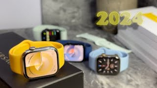 Spring 2024 Apple Watch SPORT LOOPS amp SPORT BANDS Sunshine Light Blue Soft Mint Ocean Blue [upl. by Nahraf]