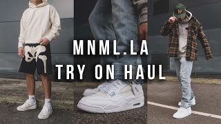 Mens Try On Haul  Mnml LA [upl. by Eigram]