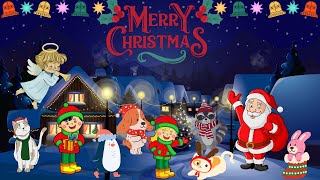 Up on the Housetop Christmas Song  new for kids videos [upl. by Senoj780]