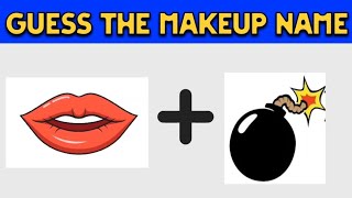 GUESS THE MAKEUP NAME BY EMOJI CHALLENGE  HINDI paheliyan  RIDDLES IN HINDI QUEDDLE [upl. by Walton]