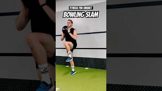 🏏 CRICKET FITNESS Bowling Slam cricket cricketfitness cricketworldcup [upl. by Panaggio]