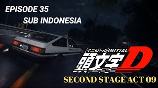 INITIAL D EPISODE 35 SECOND STAGE CHAPTER 9 SUBTITLE INDONESIA FULL [upl. by Stefanac]