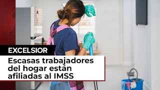 Escasas trabajadores del hogar en México están afiliadas al IMSS [upl. by Gabriello449]