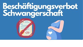 Beschäftigungsverbot in der Schwangerschaft [upl. by Arick520]