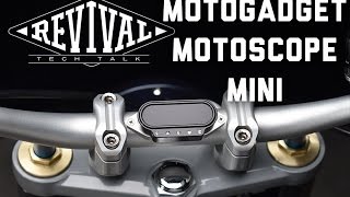 Motoscope Mini  Revival Cycles Tech Talk [upl. by Rosalinde]