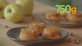 Recette des muffins tatin aux Pommes du Limousin AOP  750g [upl. by Hermann]