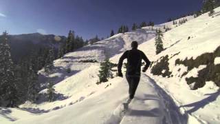 WinterTrailrunning um den Seeberg bei Bayrischzell [upl. by Sirac]